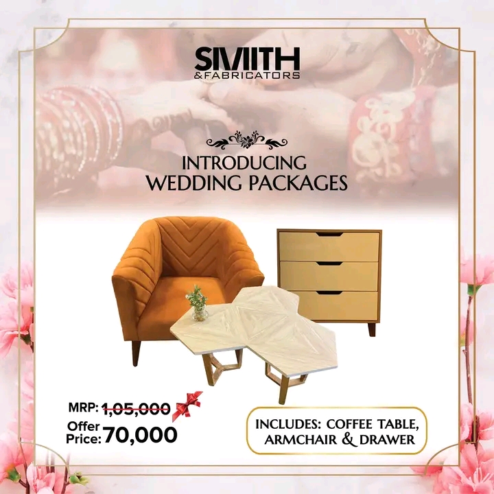 Armchair,Coffee table & Drawer