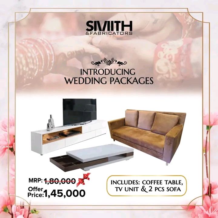 Coffee table,TV unit & 2pcs Sofa