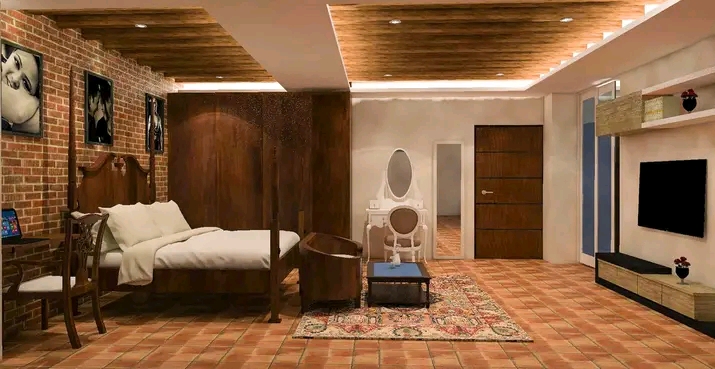 (Elegant Bedroom with Warm LightinG)