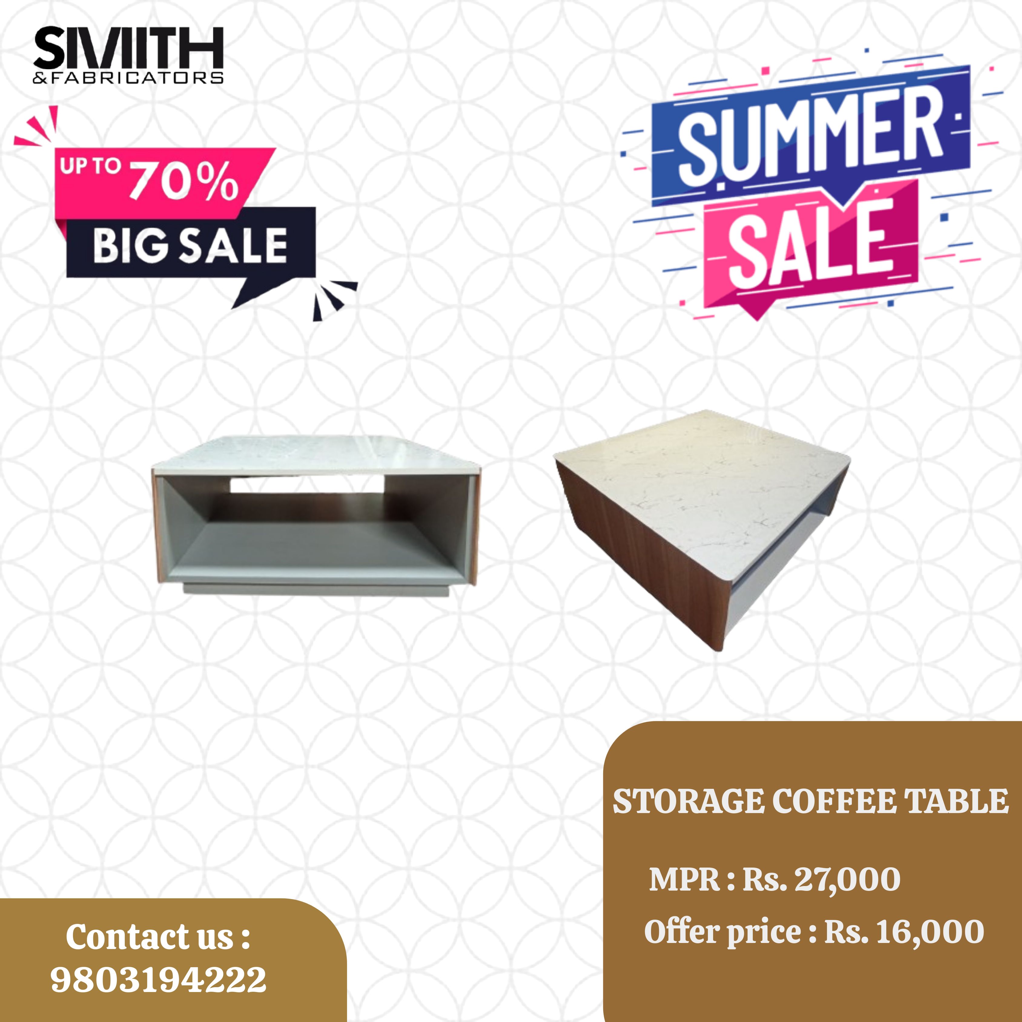 Storage Coffee Table