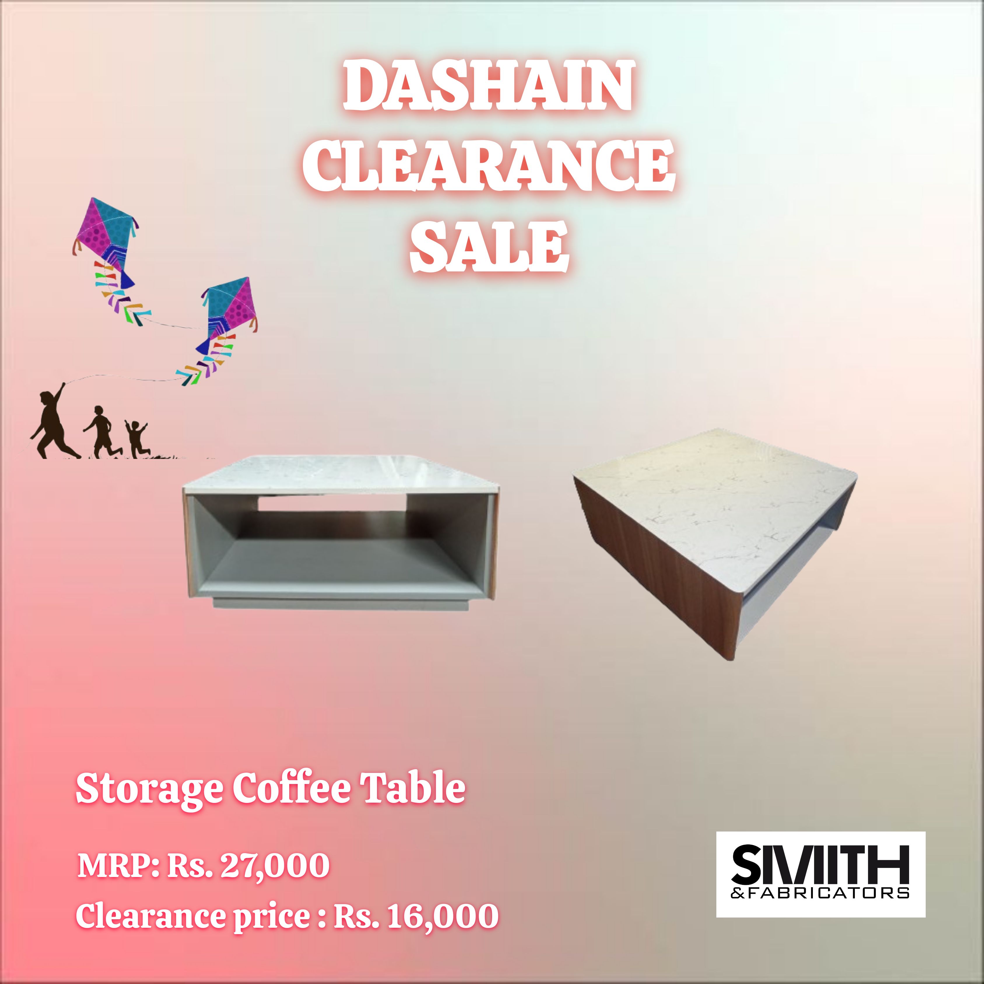 Storage Coffee Table